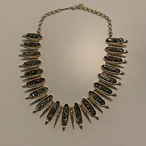 Kendra Scott Gwendolyn Crush Abalone  Necklace